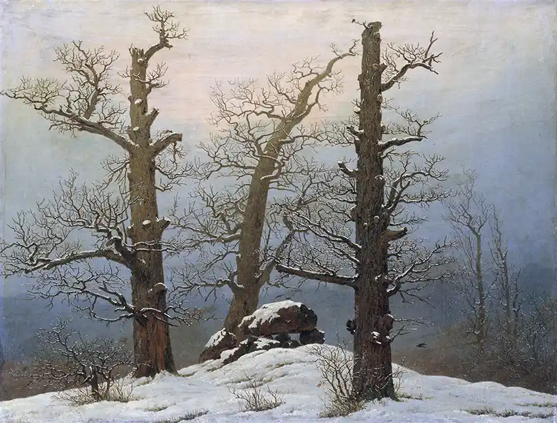 Cairn in Snow